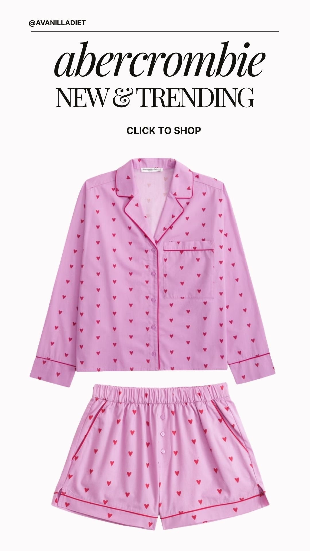 Abercrombie new & trending 🛍️
Perfect for valentines 💘 
#abercrombie #abercrombiefinds #trendingnow #casualchic #ltkfashion #newarrivals #stylefavorites #ValentinesDay 


#LTKSeasonal #LTKValentine
