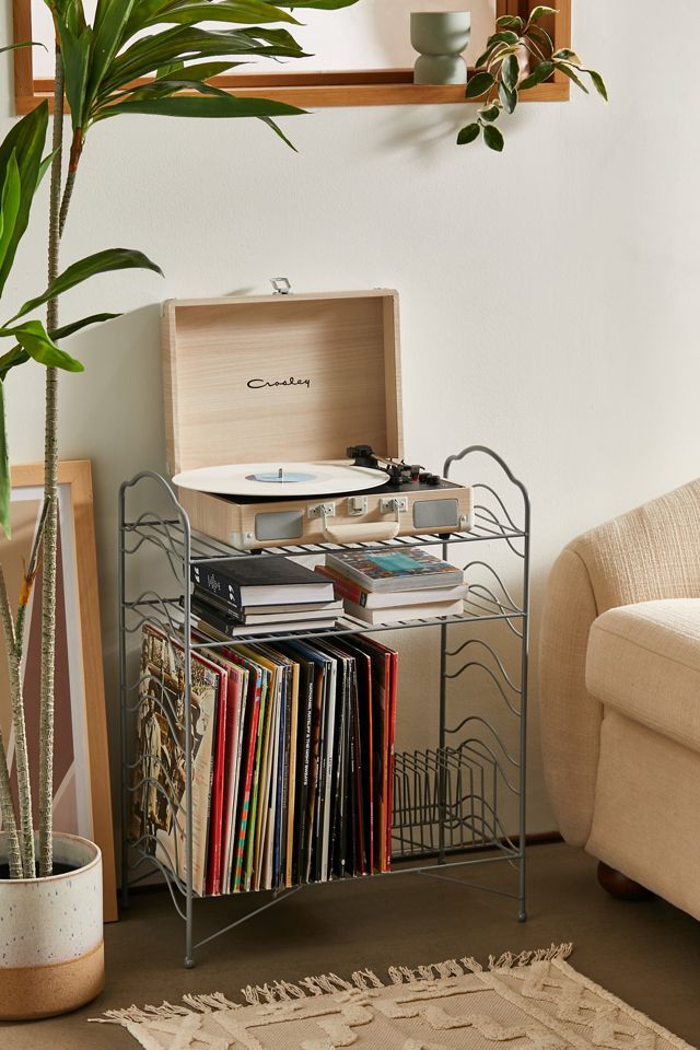 Vinyl Record Storage Shelf | Urban Outfitters (US and RoW)