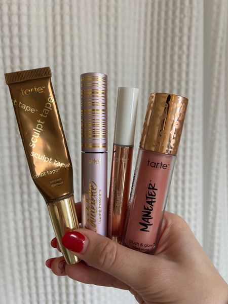 Tarte faves✨ sculpt tape, juicy shift and Maneater blush & glow are some faves and currently on sale! The mascara is my go to and not on sale, but use code TWENTIESGIRLSTYLE15 for 15% off!



#LTKsalealert #LTKbeauty