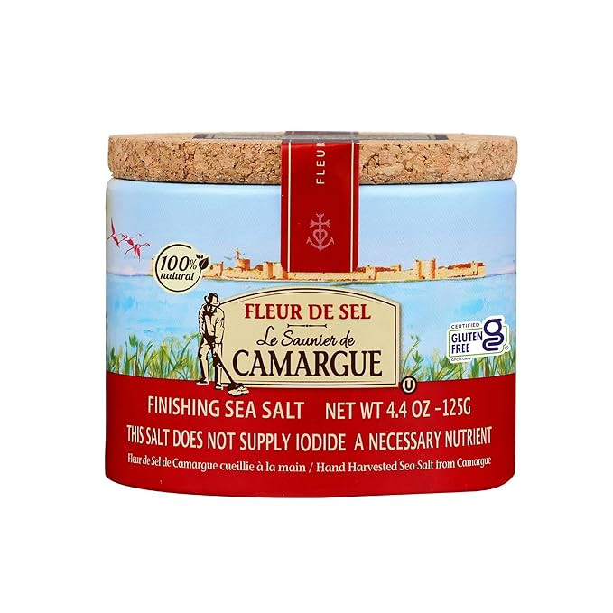 Le Saunier De Camargue | Fleur De Sel | French Finishing Sea Salt, 4.4 oz | Amazon (US)