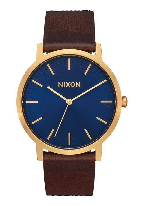 Porter Leather Watch | Nixon