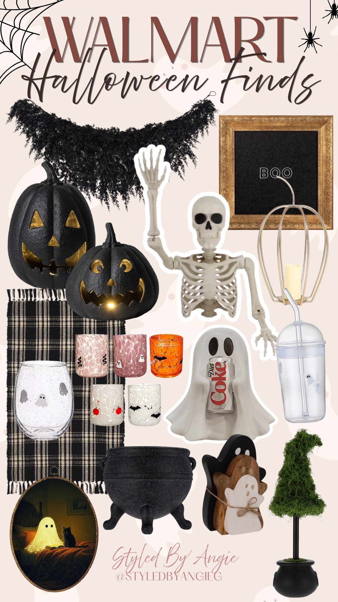 Walmart is already bringing out the Halloween decor 🎃👻 So many cute and spooky finds to get the house ready for Halloween without spending a ton! 🖤✨



Walmart Halloween decor, Halloween home decor, affordable Halloween decor, Walmart Halloween finds, spooky home decor, Halloween decorations, budget-friendly Halloween decor, fall Halloween decor

#LTKHome #LTKSaleAlert #LTKSeasonal