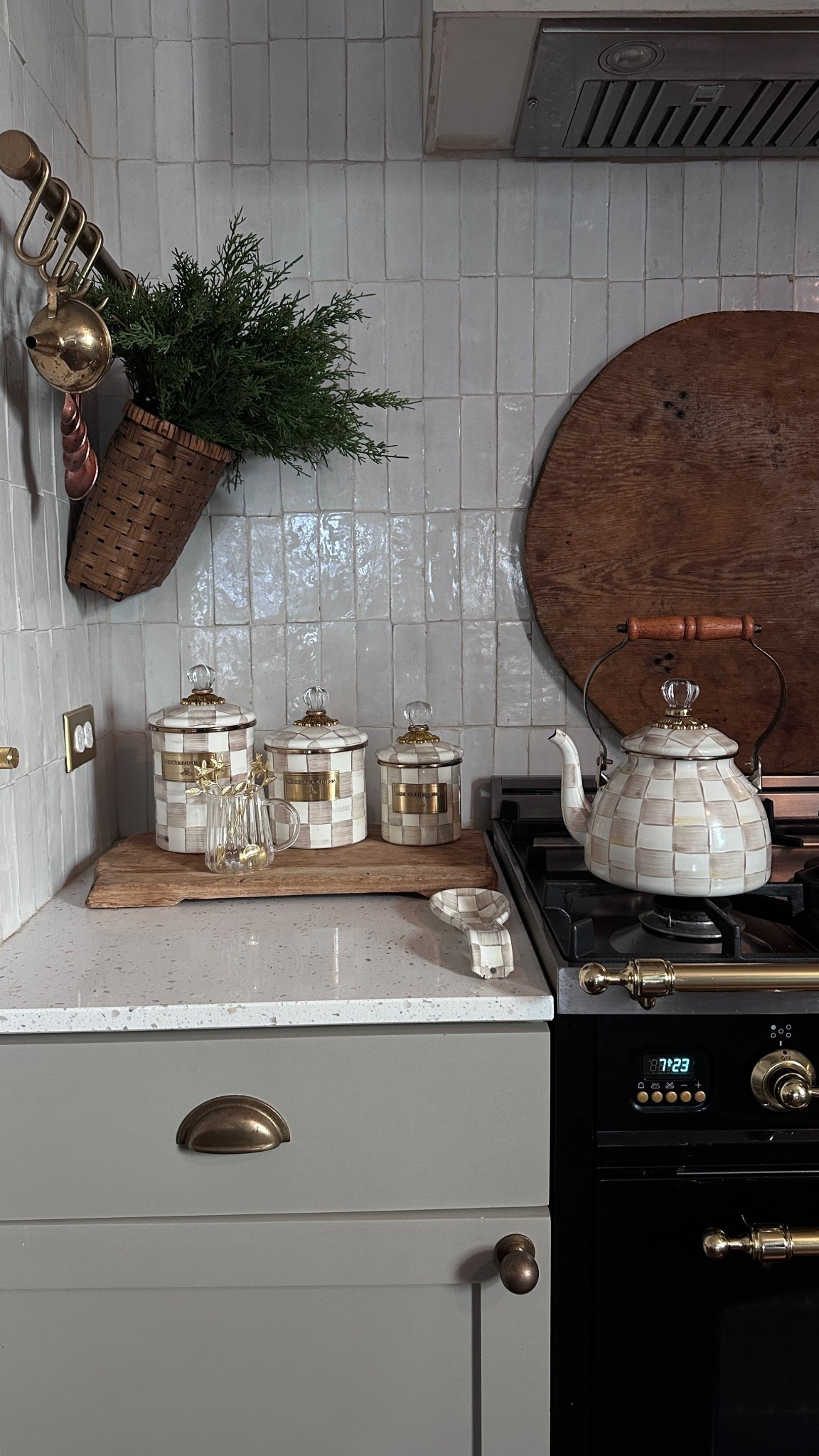 Some of my fave mocha check pieces from Mackenzie Childs. I love mocha check because it’s so neutral but still gives a pop of pattern

#LTKHome