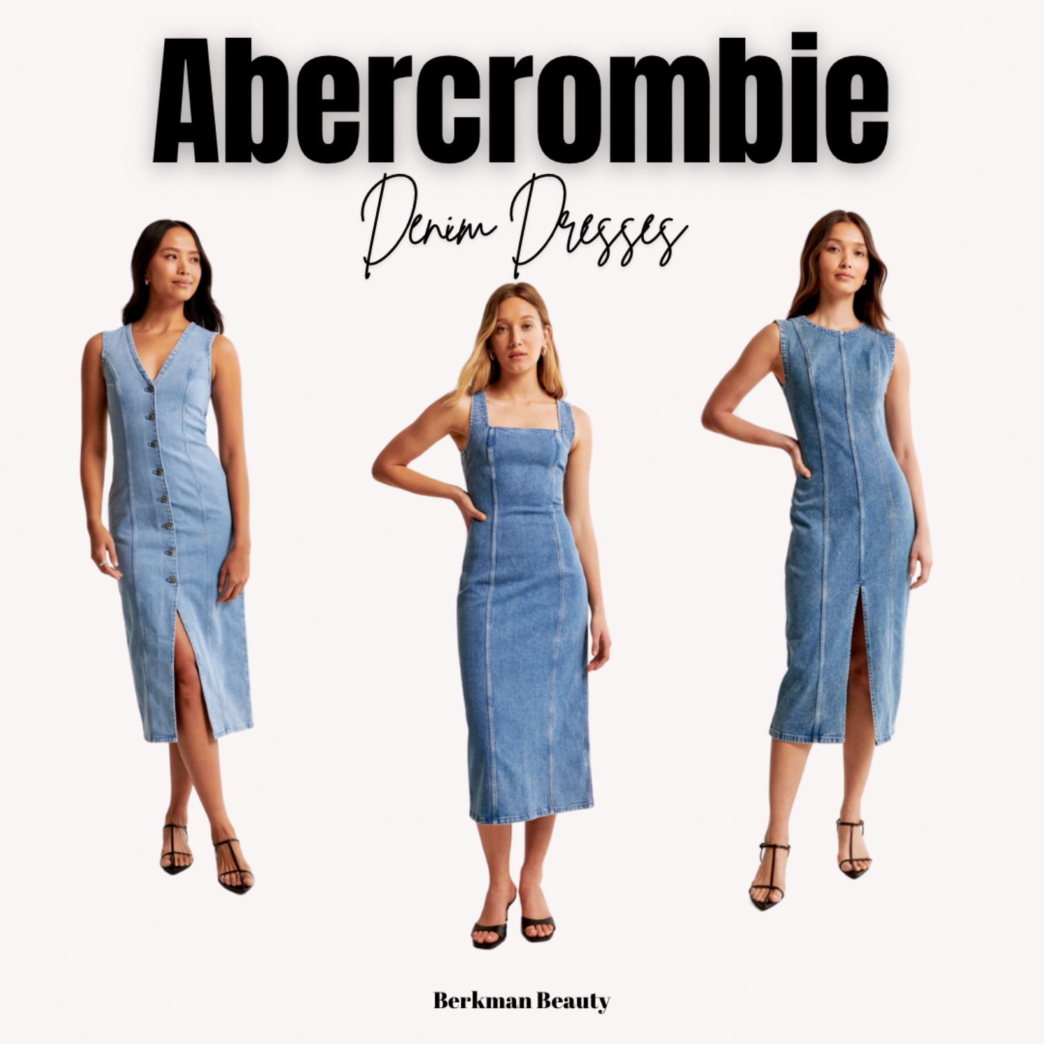 Denim midi Dresses 

#LTKSaleAlert #LTKFindsUnder100 #LTKFallSale