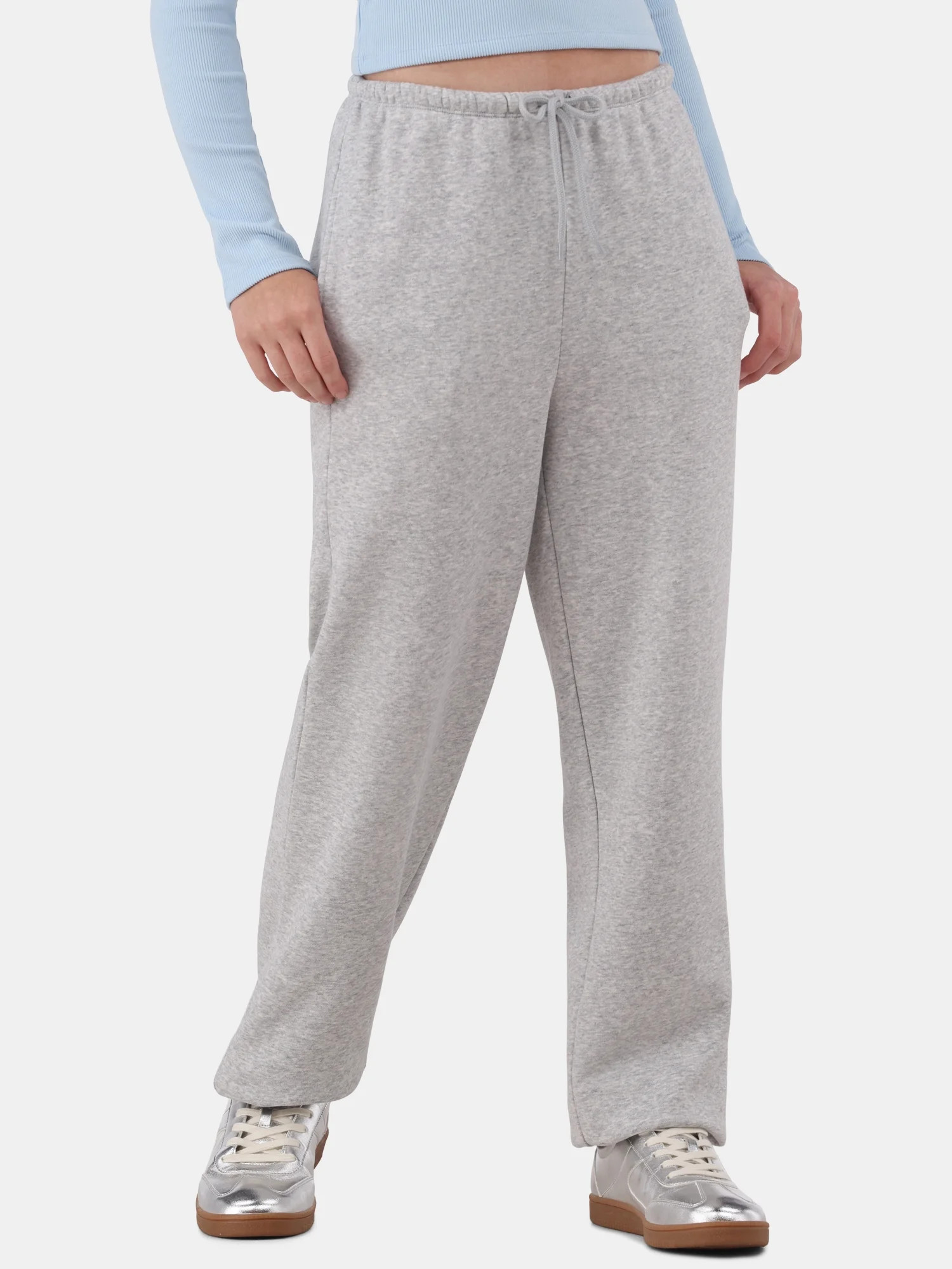 No Boundaries Soft Fleece Joggers, Women's | Walmart (US)