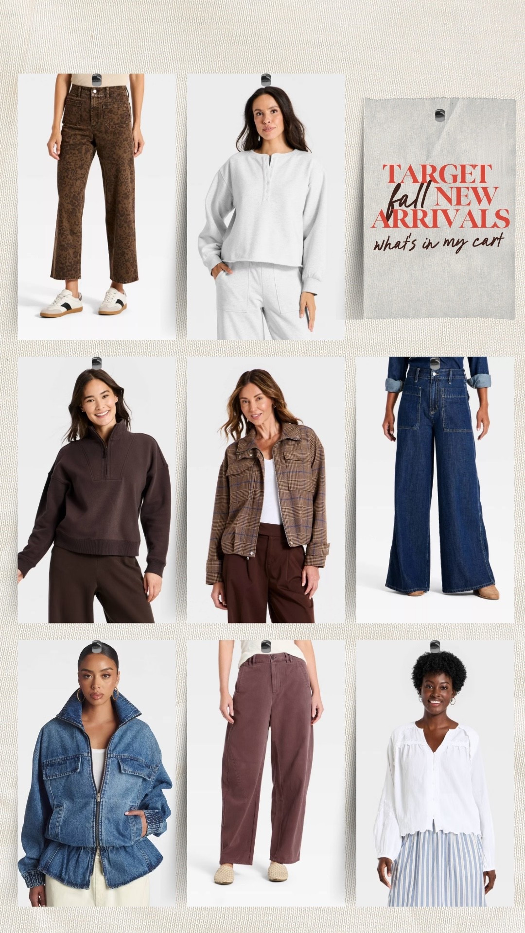 Fall New Arrivals at Target! 
So cute & trendy for fraction for affordable prices

#LTKMidsize #LTKSeasonal #LTKootd