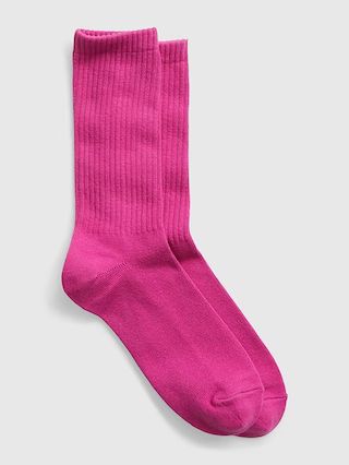 Organic Cotton Crew Socks | Gap (US)