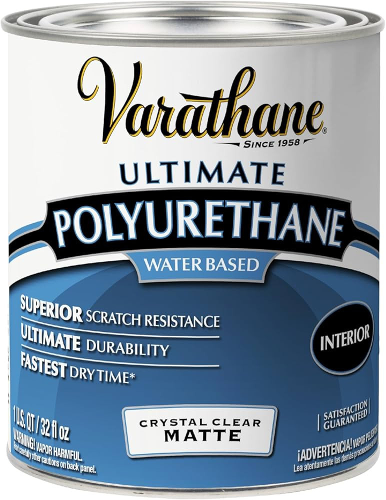 Varathane Water-Based Crystal-Clear Ultimate Polyurethane | Interior Wood Protection | Fast Dry T... | Amazon (US)