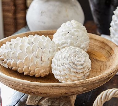Artisan Handcrafted Ceramic Pinecone | Pottery Barn (US)