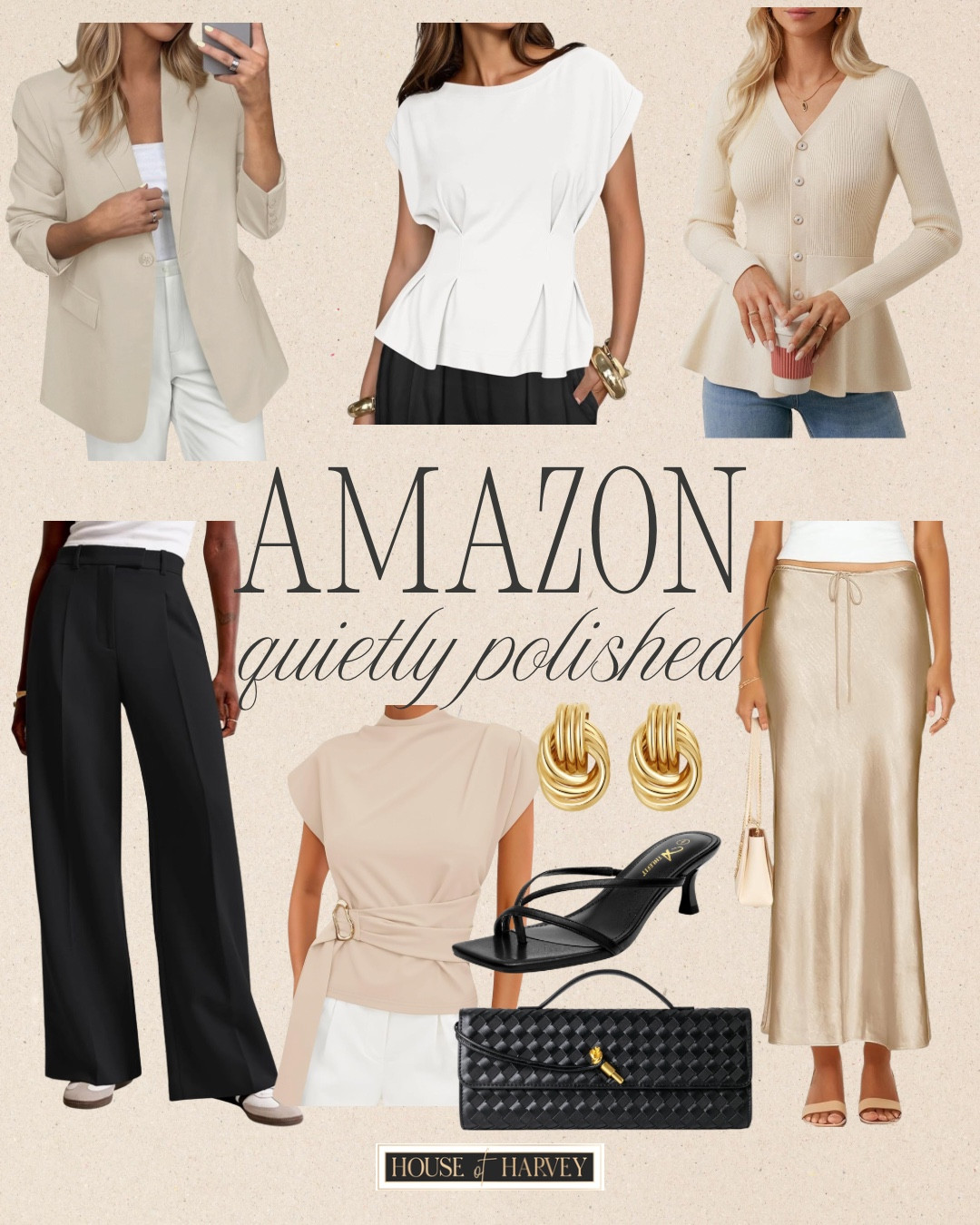Amazon—quietly polished! This week it’s all about clean lines, soft neutrals, and simple combinations that speak for themselves. I found some amazing pieces all from Amazon and under $100 that embody this style vibe! I have a skirt, pants, jackets, tops and other fun accessories. All linked. ⬆️

#ltkcreator #ltkfinds #ltkwatchnow #amazon #amazonfinds #quietpolish #chicstyle #spring #springfashion #springoutfits 

#LTKSeasonal #LTKgrwm #LTKootd