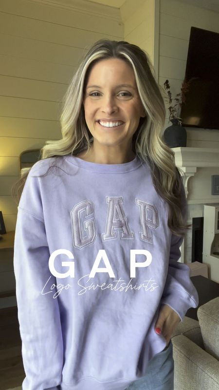 Gap Logo sweatshirts on sale!! Love these sweatshirts going into spring!! 
Spring sale, gap, gap finds

#LTKfindsunder50 #LTKSeasonal #LTKU