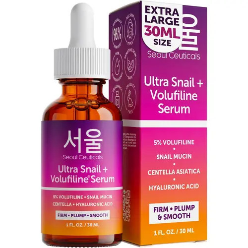 Seoul Ceuticals Korean Skincare Volufiline Snail Mucin Serum in None at Nordstrom | Nordstrom