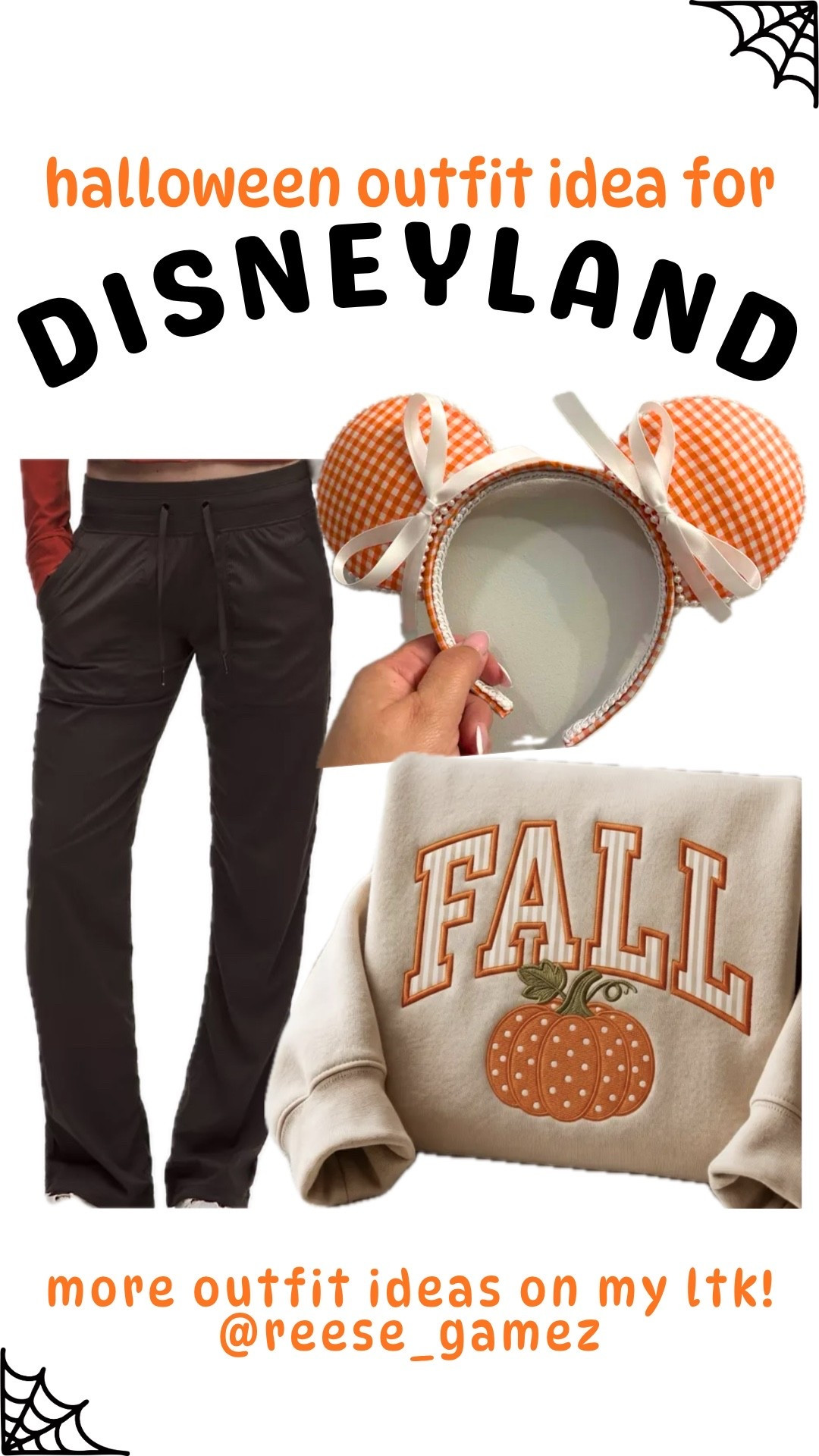 disney halloween outfit 🧡 halloween mickey ears, fall mickey ears, plaid mickey ears, pumpkin crewneck, fall crewneck

#LTKootd #LTKSeasonal #LTKTravel