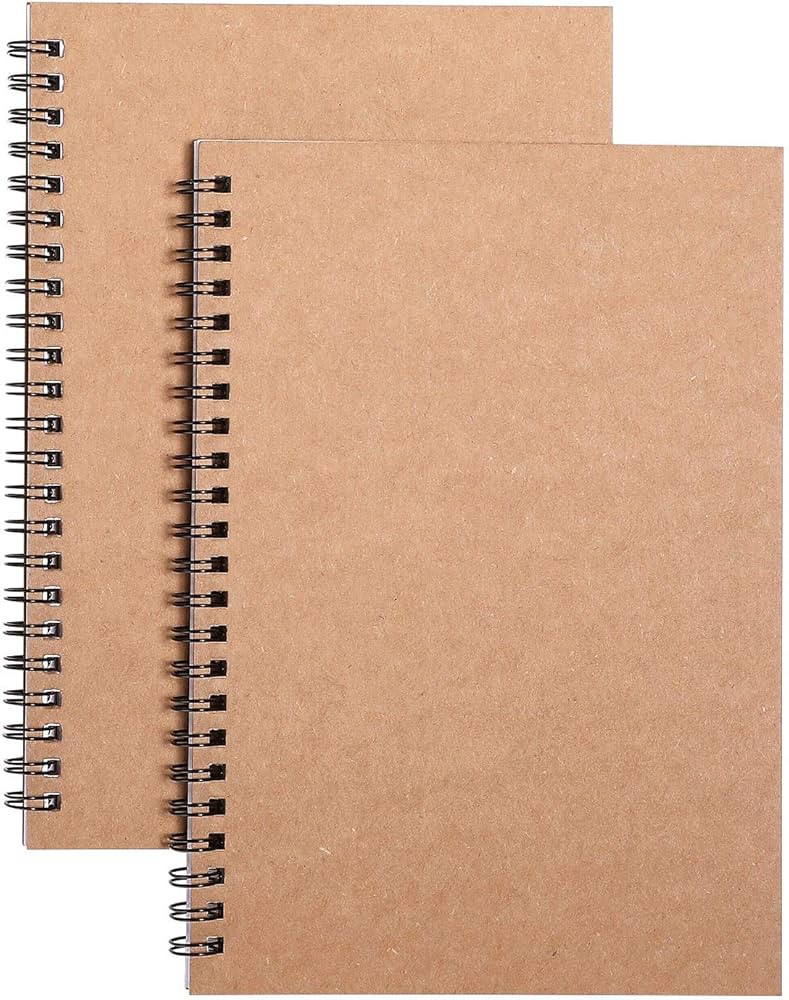 DENSET Spiral Notebooks College Ruled, Lined For Memo Diary Journal, Wirebound Notepads 100 Pages... | Amazon (US)