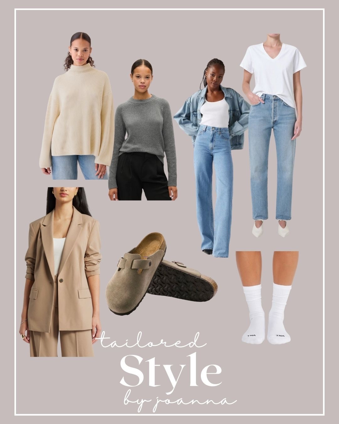 Styling straight leg jeans with Birkenstock Bostons. 

#LTKGiftGuide #LTKShoeCrush #LTKStyleTip