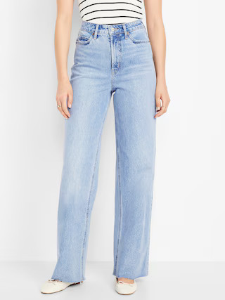Extra High-Waisted Wide-Leg Jeans | Old Navy (US)