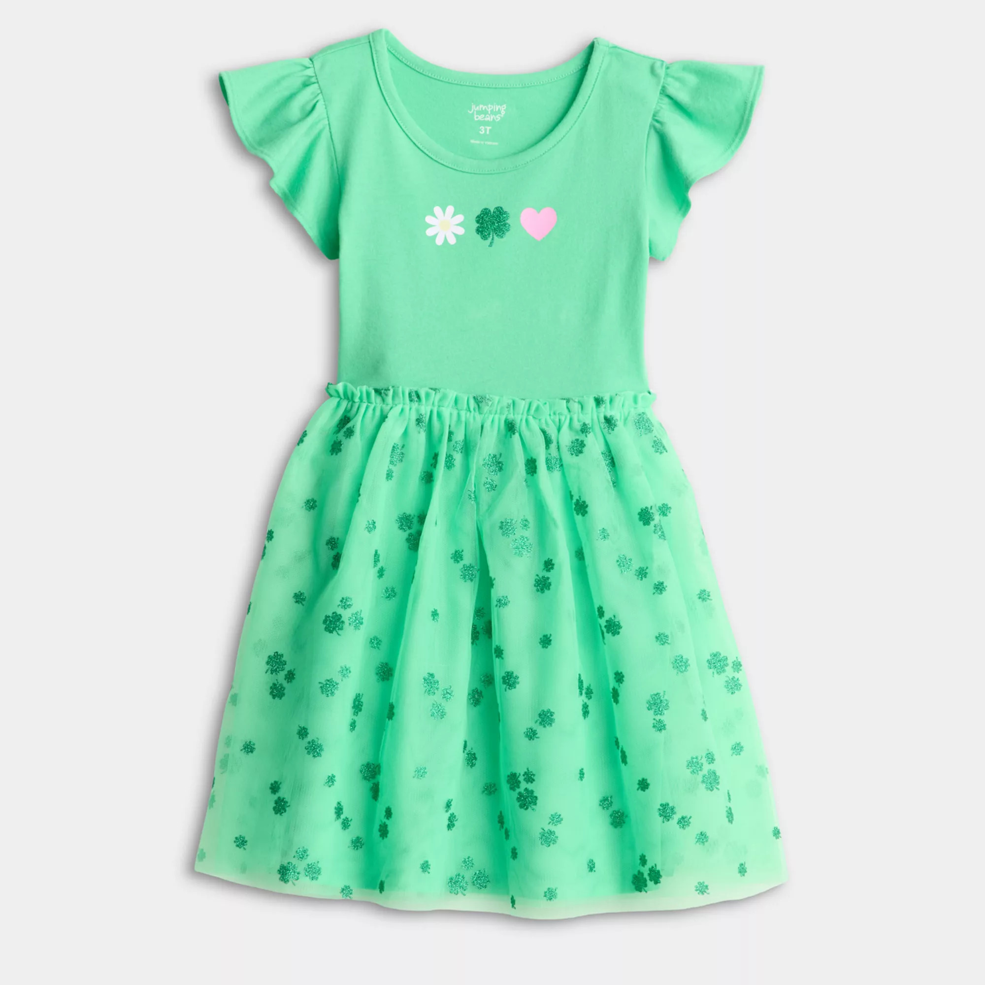 Baby & Toddler Girl Jumping Beans® Flutter Sleeve Tutu Dress | Kohl's