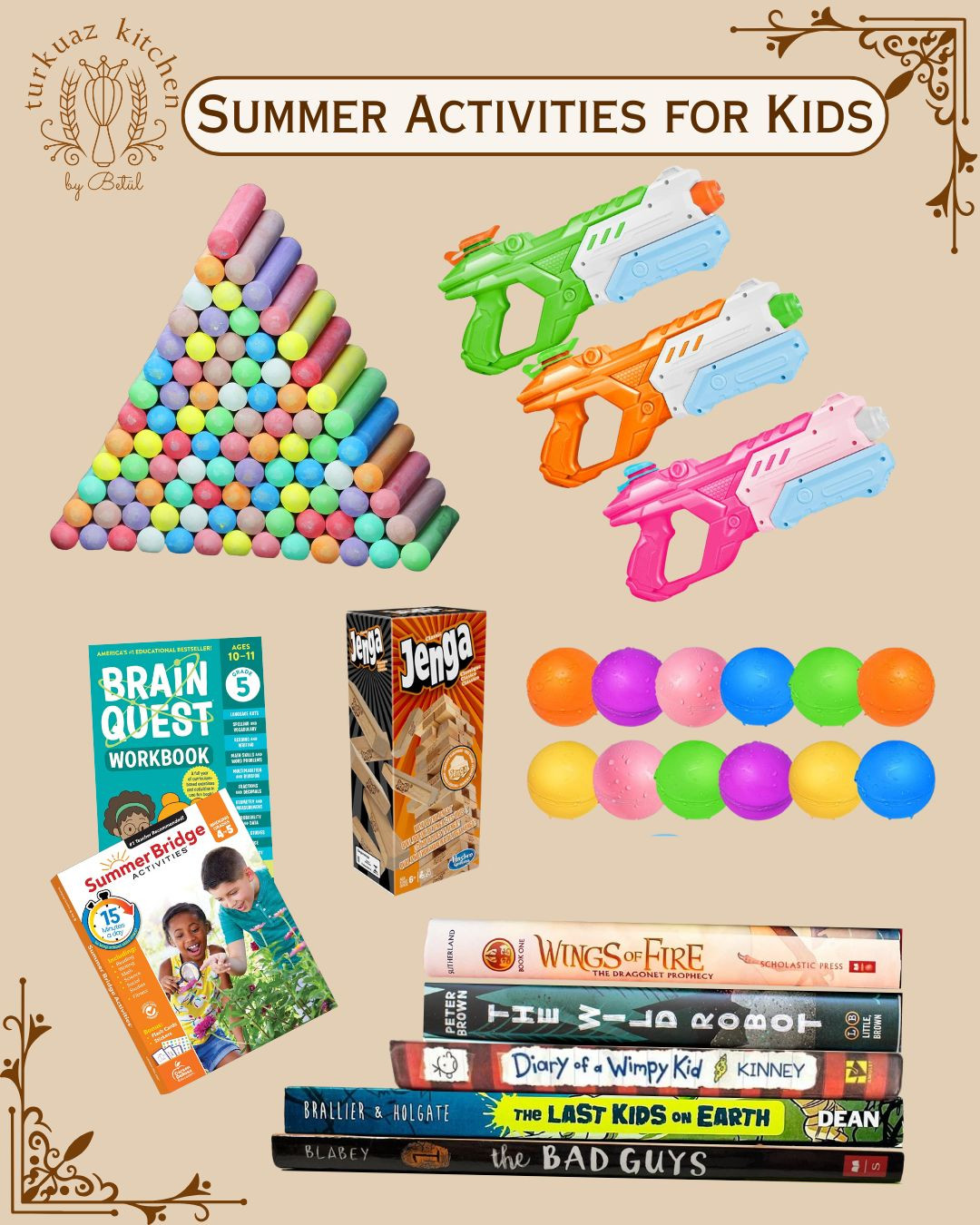 Here are some summer activity ideas for kids, indoor and outdoor! Inspired by my son's favorites :) 

 #LTKSeasonal #LTKKids #LTKFamily