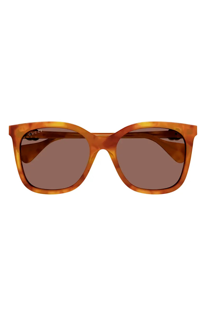 Gucci 55mm Cat Eye Sunglasses | Nordstrom | Nordstrom