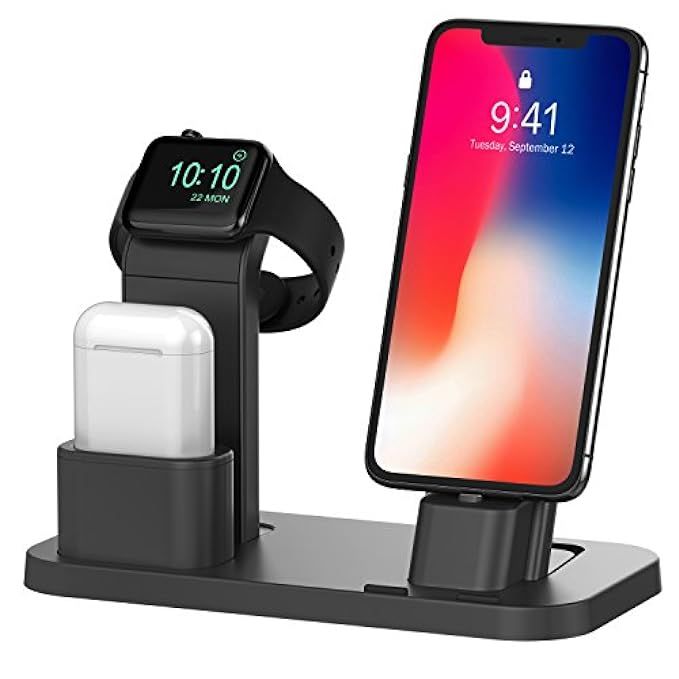 BEACOO for Apple Watch Stand, Charging Stand Dock Station for AirPods Stand Charging Docks Holder, S | Amazon (US)