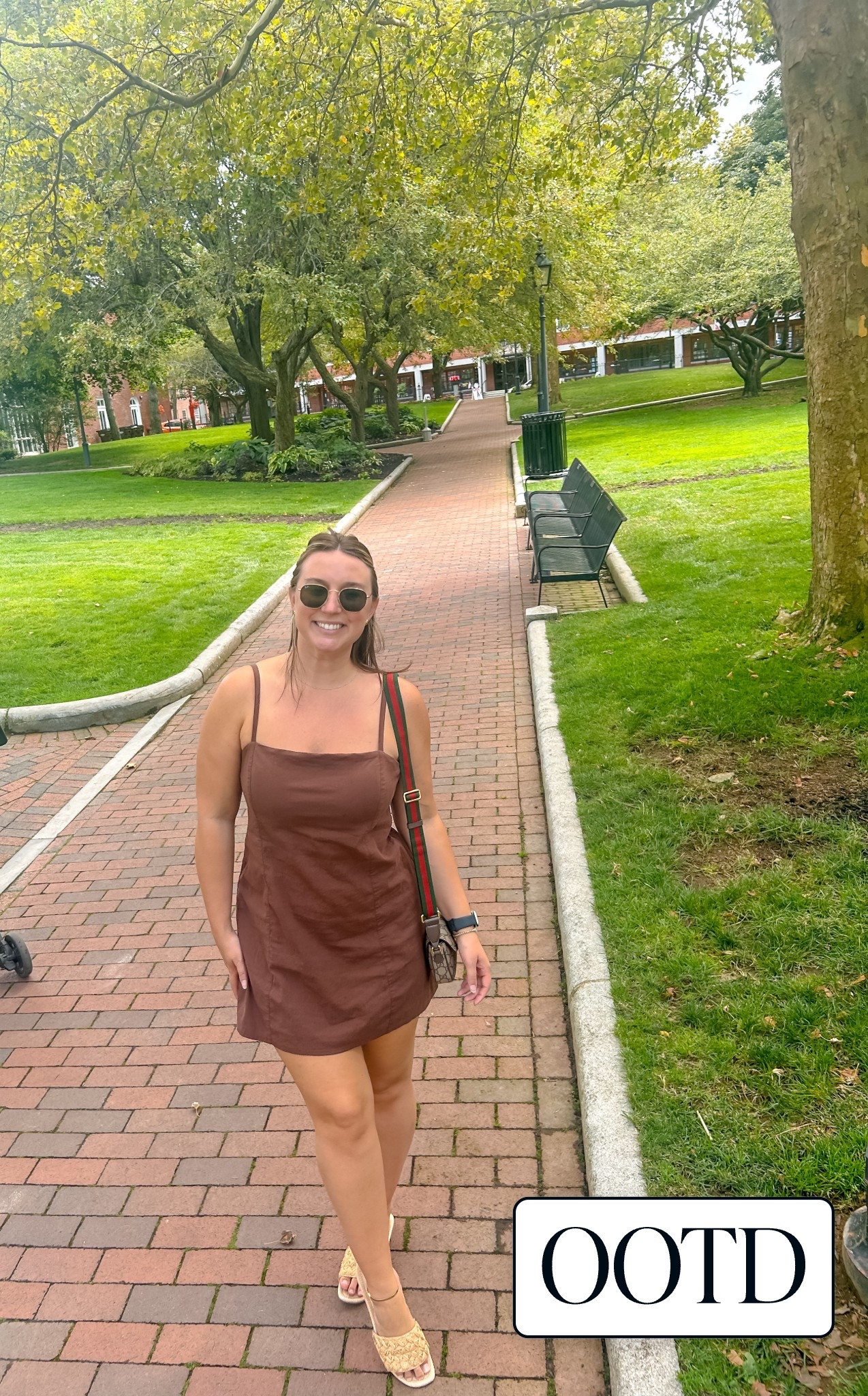 Bra free dress with built in biker shorts. The perfect walking around dress. Abercrombie bra free collection wearing a medium 

#LTKActive #LTKSeasonal #LTKStyleTip