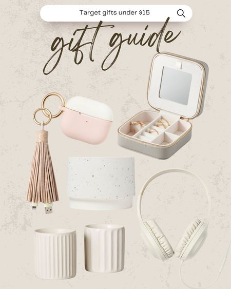 Target gifts under $15! 🙌🏼 headphones, jewelry box, diffuser, candles, USB drive 

#LTKGiftGuide #LTKunder50 #LTKHoliday