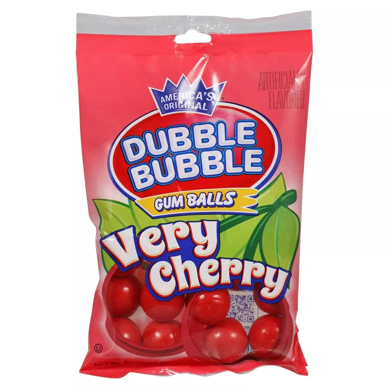 Dubble Bubble, Very Cherry Gum Balls, 3.3 oz | Walmart (US)