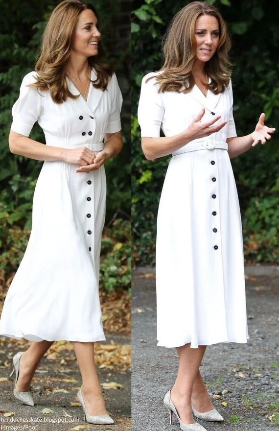 Kate Middleton Vintage White Dress | Etsy | Etsy (US)
