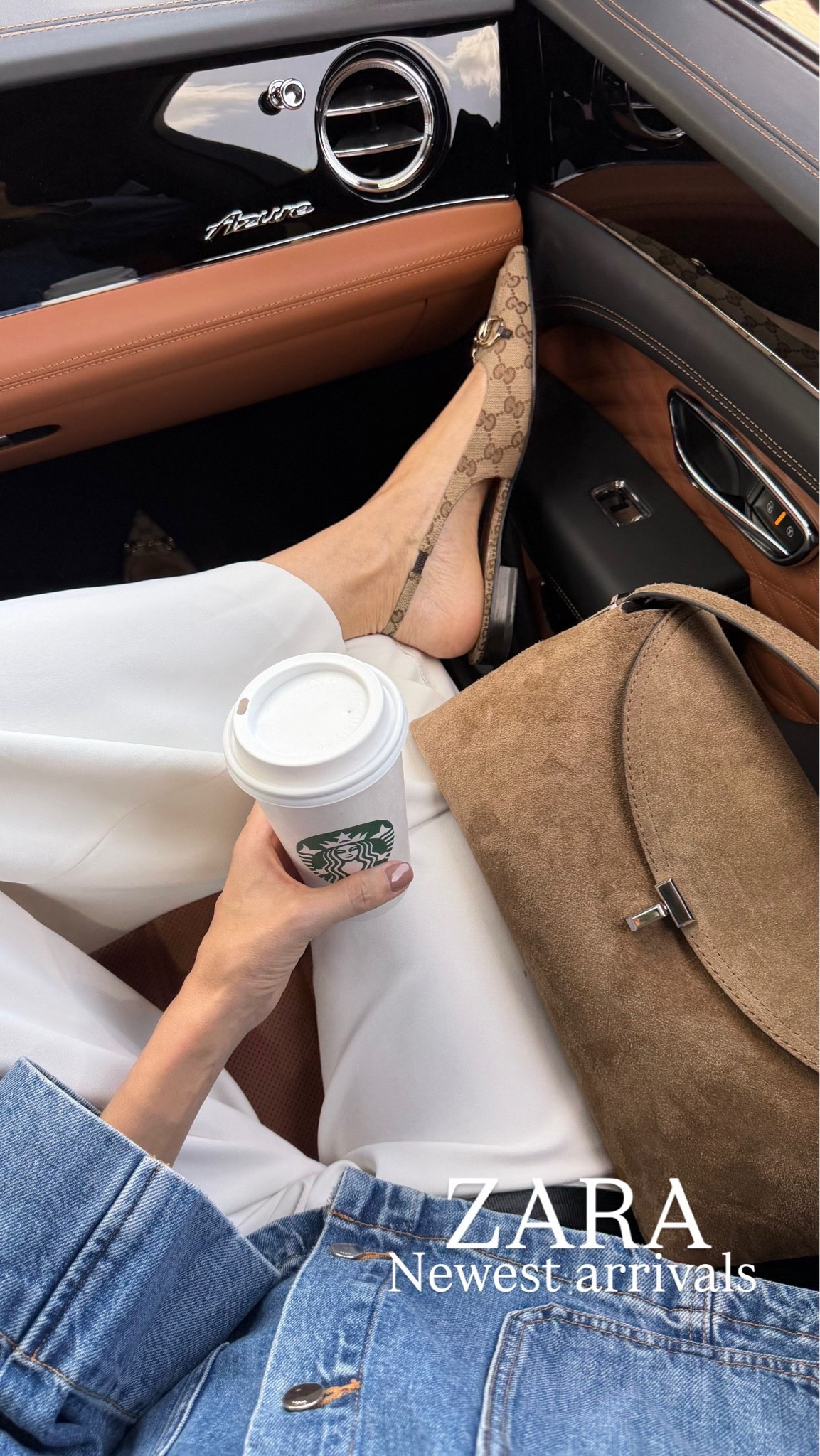 Zara  newest arrivals 
Wide sleeves Jean jacket is so beautiful 
These pants have a gorgeous fit 
Everything run tts. Wearing a size small on both

#LTKTall #LTKOver40 #LTKTravel