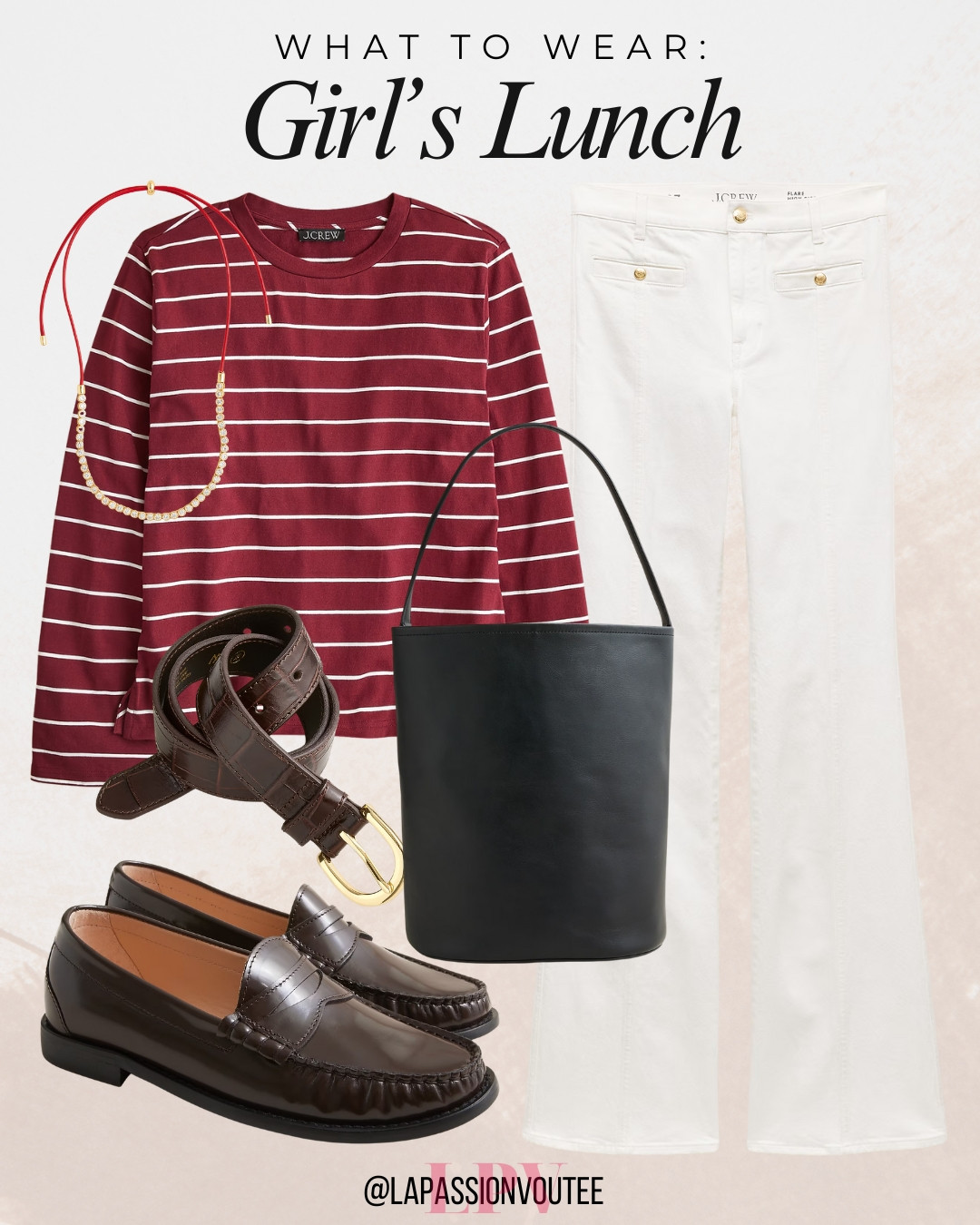 This chic girl’s lunch outfit idea is all about easy elegance 🥂✨ Comfortable pieces styled in a polished way make it perfect for daytime plans. Ideal for long lunches, coffee catch-ups, or casual outings when you want to look cute without feeling overdressed or uncomfortable. 💫🤍 

 #LTKootd #LTKSeasonal #LTKFindsUnder100