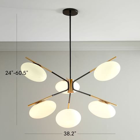 Champignon 6-Light Chandelier (38") | West Elm (US)