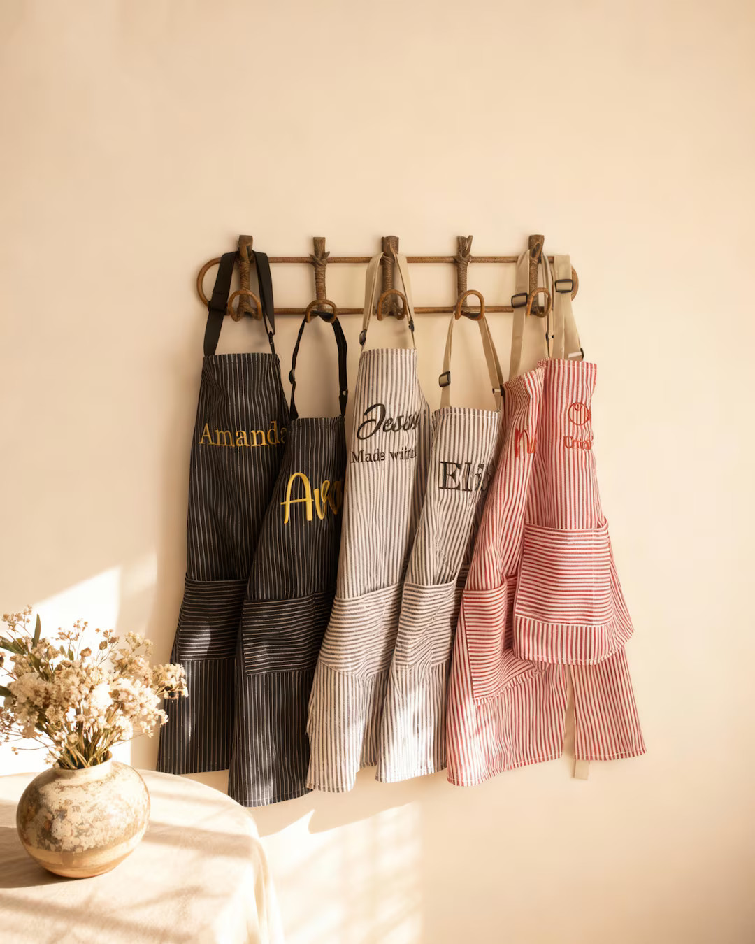 Personalized Kids Apron With Pockets, Custom Toddler Cooking Apron for Boys and Girls, Cute Kitch... | Etsy (US)