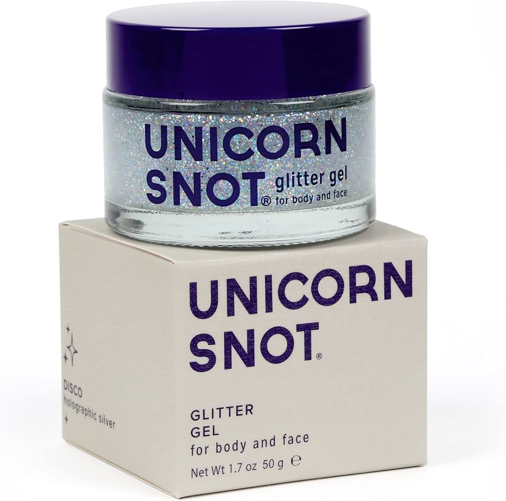 Unicorn Snot Holographic Body Glitter Gel for Body, Face, Hair - Vegan & Cruelty Free - 1.7 oz (D... | Amazon (US)