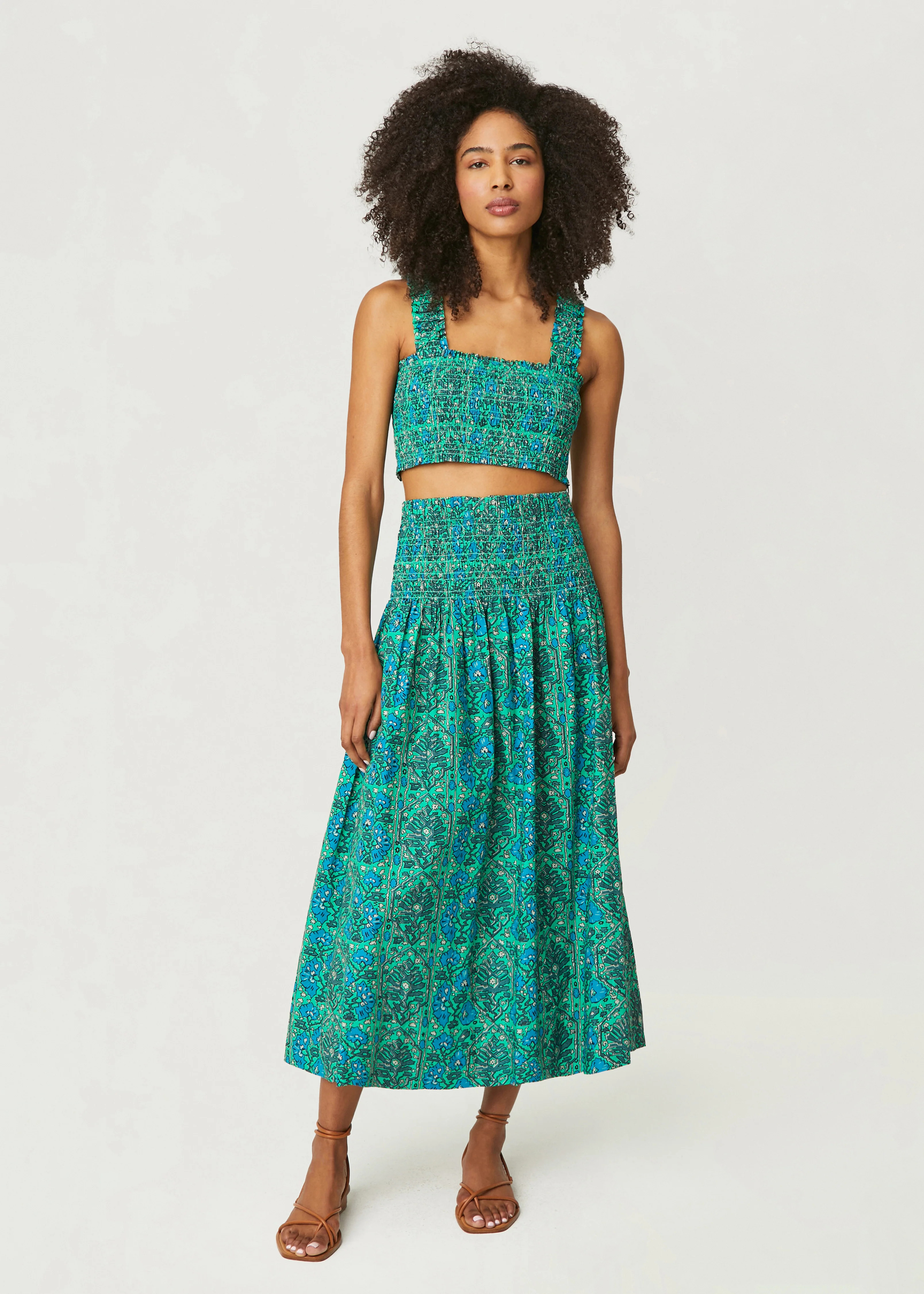 RHODE | Lilou Skirt | Ivy Flora Mini | RHODE
