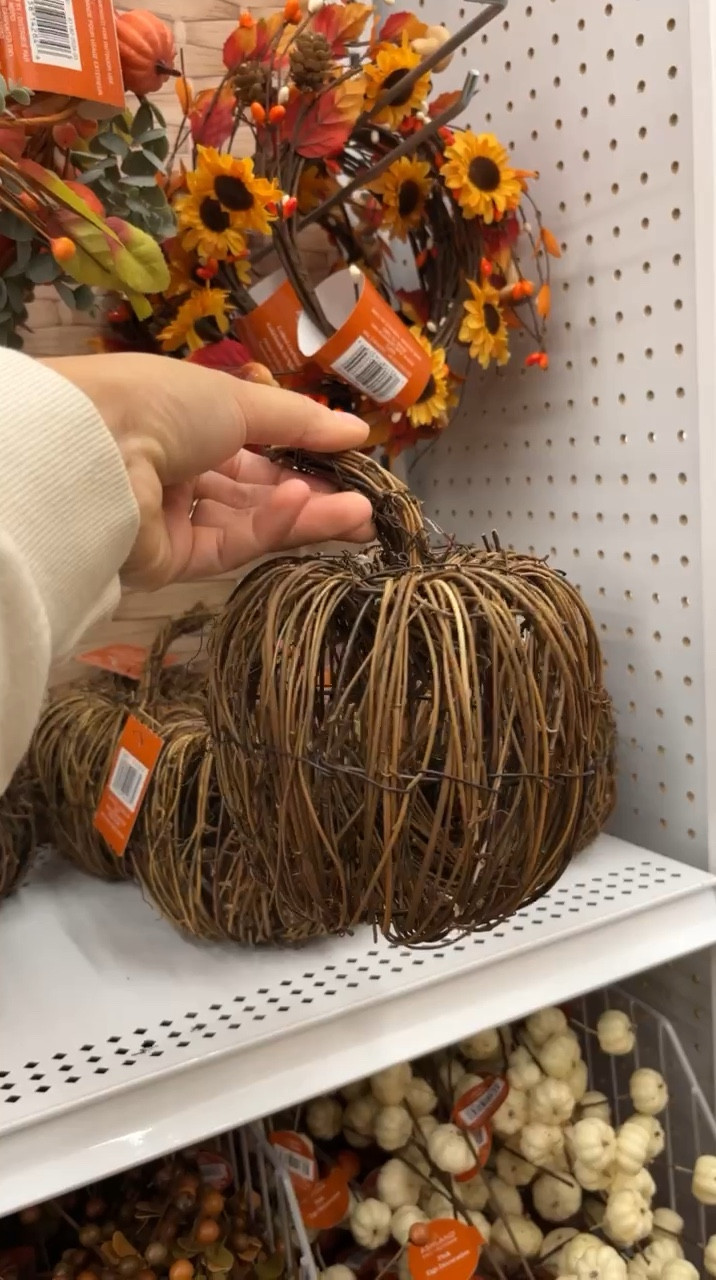 Woven Pumpkin from Michaels // on sale for $9!

fall decor, michaels fall decor michaels finds, woven pumpkin, earthy fall decor, natural fall decor 

#LTKSeasonal #LTKFindsUnder50 #LTKHome