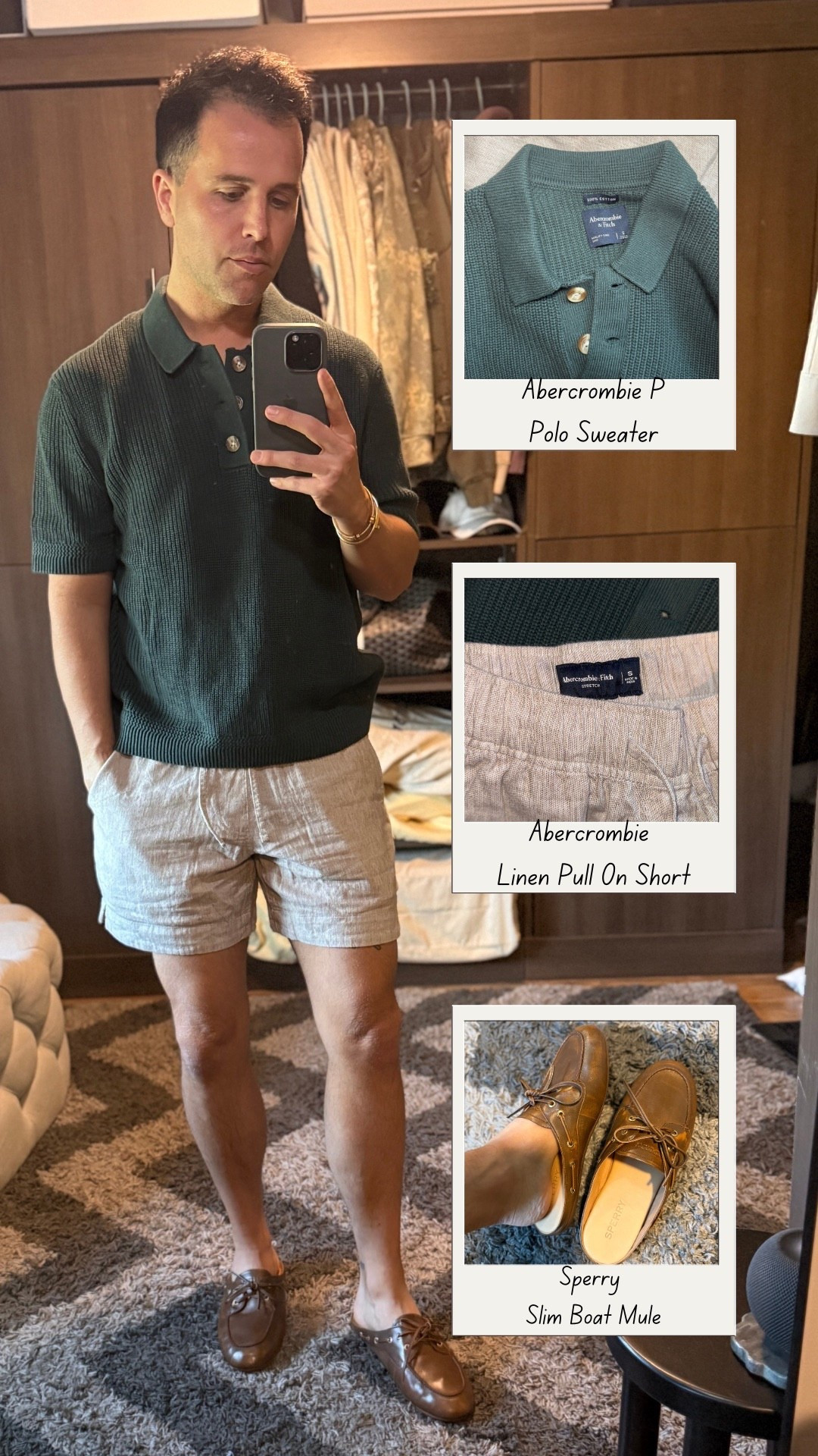Clean summer outfit with elevated basics 
Lightweight knit cotton polo and linen shorts is one of my go to combos for warm weather when you still want to look put together. The texture on this polo makes it feel more dressed up than a regular tee, and the linen shorts keep it breathable and easy. Finished it off with boat mules for that effortless preppy summer vibe perfect for vacation, brunch, date night, or everyday wear.

#menssummeroutfit #mensstyle #abercrombie #summeroutfitsmen #oldmoneystyle #preppystyle #linenoutfit #menswear #casualmenswear #springstylemen #mensfashioninspo #outfitideasformen #loafersmen #boatshoes #elevatedcasual

#LTKgrwm #LTKootd #LTKMens