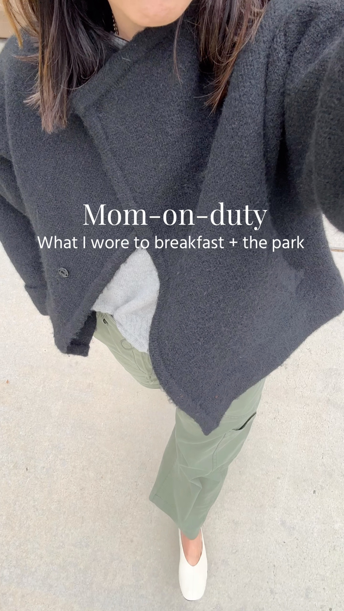 Mom-on-duty! Reporting from the park and breakfast. 

One of my favorite recent looks. This jacket is just so chic. Love the cut! Also, these flats are incredible!

New petite cargo pants too, so so good ! I took my larger size but could have gone with my smaller. 

Madewell tee xs
Everlane cashmere sweater xs
Zara jacket small
Pistola cargo pants petite 25
Reformation flats  5
Mansur Gavriel tote
Dorsey earrings
Dorsey James necklace 15"

#LTKPetite #LTKmomlife