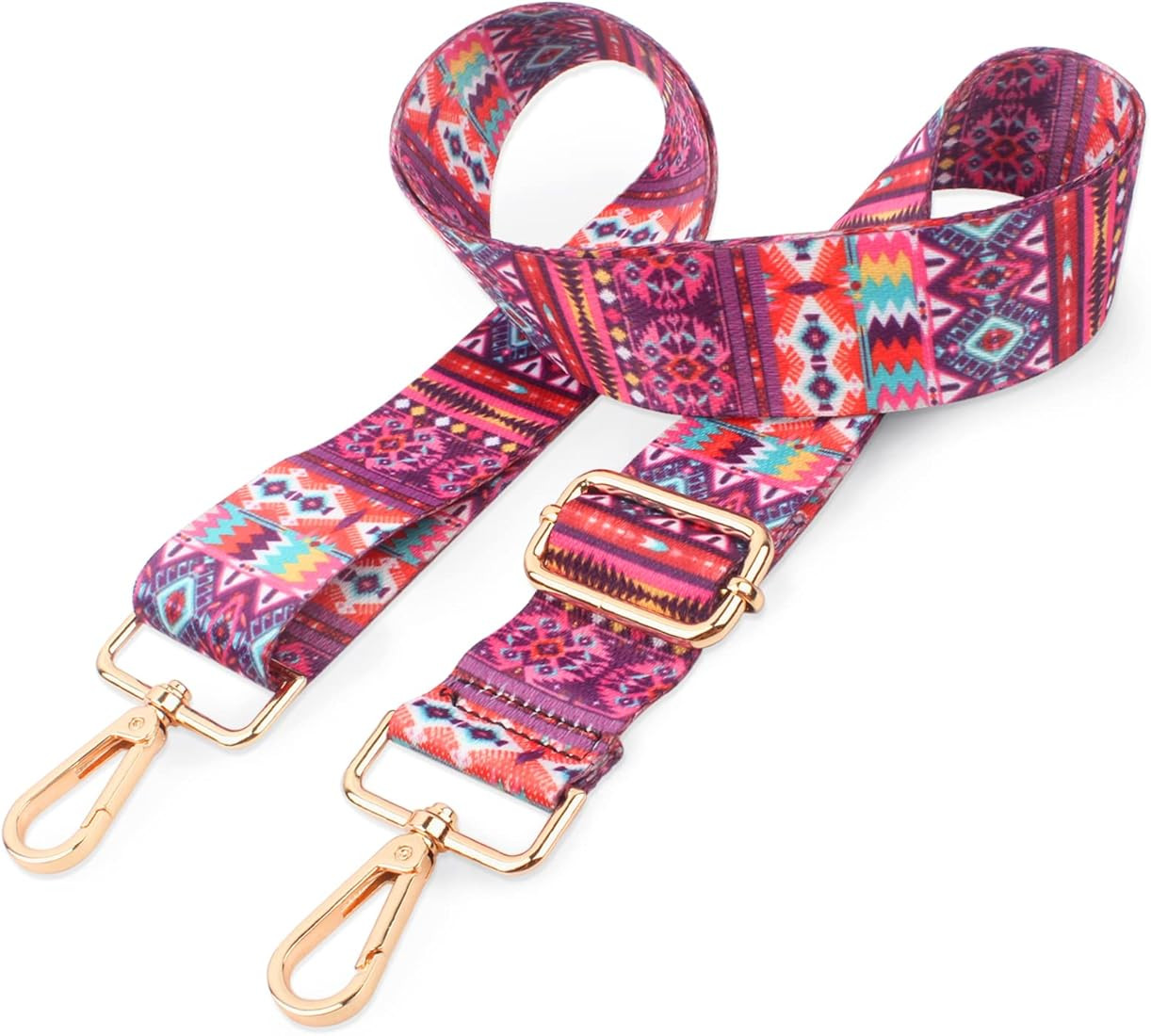 Kasreoy Purse Straps Replacement Crossbody Adjustable Wide Shoulder Strap Guitar Straps for Handb... | Amazon (US)