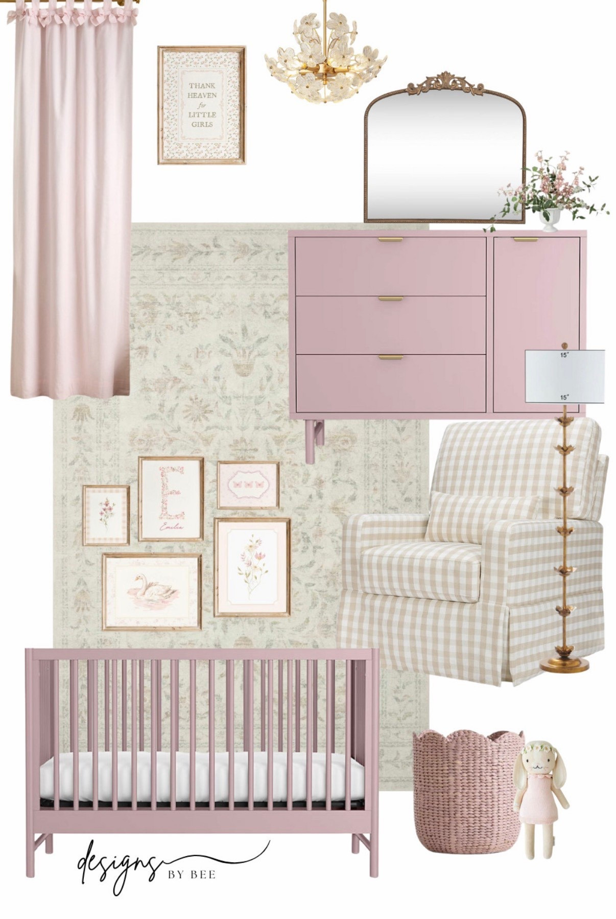 pink nursery, girly nursery, baby girl nursery, pink crib, pink dresser, nursery decor, nursery inspiration, feminine nursery, pastel nursery, baby girl room, nursery design, nursery styling, modern nursery, classic nursery, neutral pink nursery, nursery furniture, baby room decor, nursery ideas, home decor, kids room decor 

 #LTKHome #LTKBaby #LTKKids