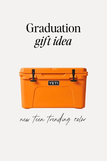 This NEW color from Yeti is THE trending grad gift this year. It's all I've heard anyone (girls and boys) ask for. 

When kids started hinting for grad gifts, I'm not sure. But this color keeps getting mentioned.  

graduation gifts, grad gifts for boys, boy gifts, men's gifts, Father's Day gifts, yeti cooler, summer must haves 



#LTKTravel #LTKHome #LTKGiftGuide