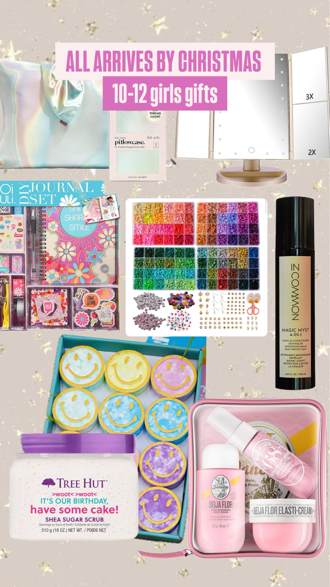 Teen tween girls gift ideas ships and arrives before Christmas 

#LTKFindsUnder50 #LTKKids #LTKGiftGuide