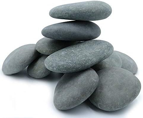 Ultra Large River Rocks for Painting – 10 Extra Big Rocks, 3.5” - 5” Inch Flat Smooth Stone... | Amazon (US)