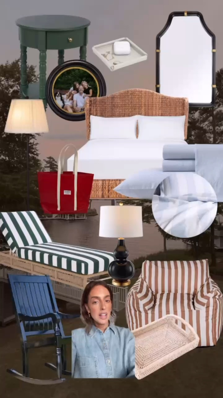 I shopped the Beyond Brands Friends & Family sale, and these are the pieces I would use to redecorate a room in our lake house. 🛶 #ad #bedbathandbeyond #thecontainerstore #overstock #kirklands

#LTKHome