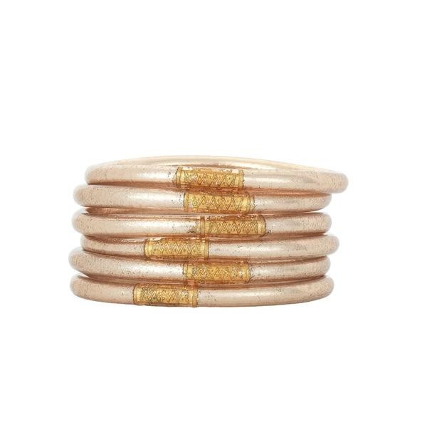 Champagne All Weather Bangles® (AWB®) - Serenity Prayer | BuDhaGirl