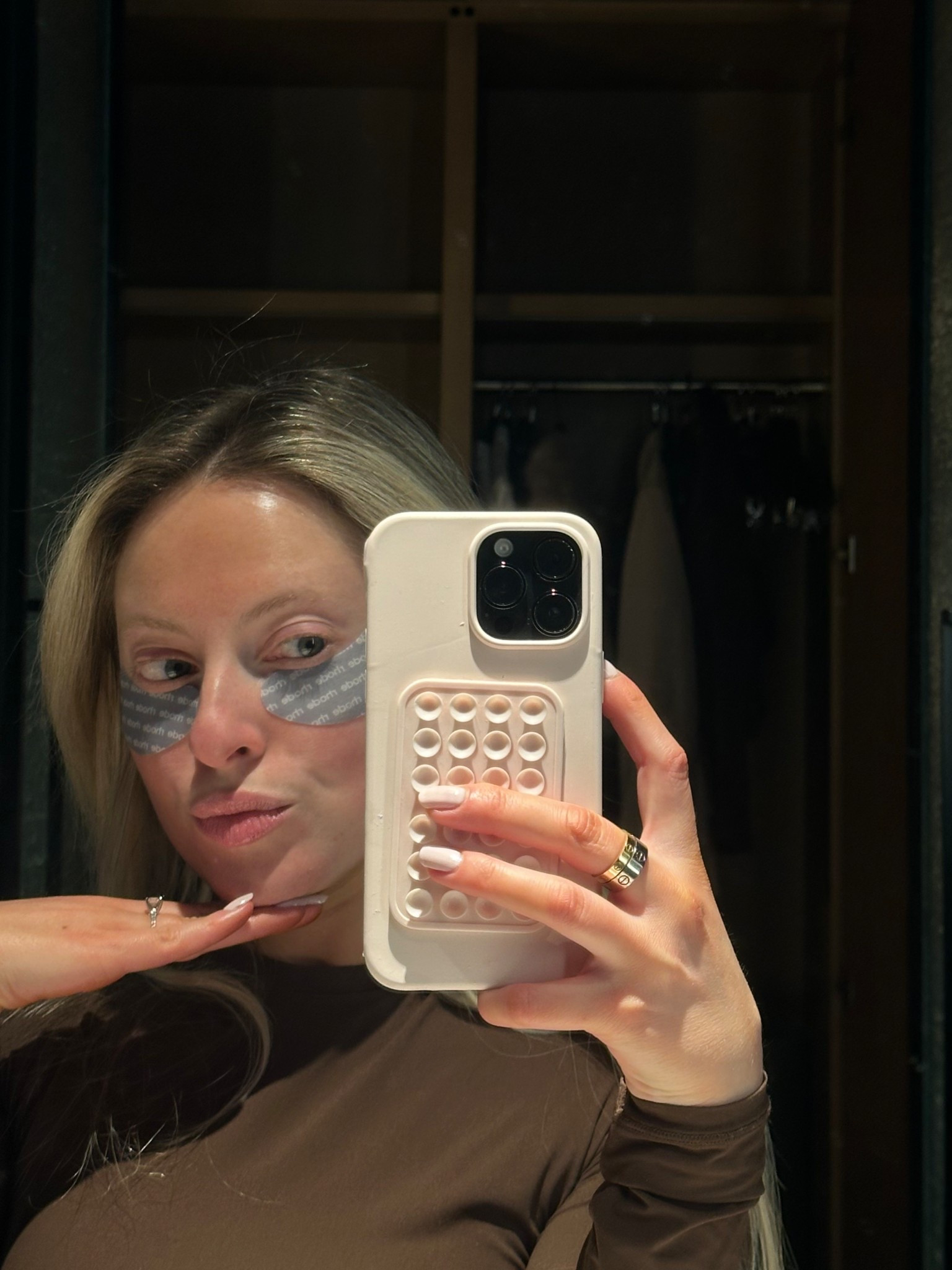 Rhode eye patches 

#LTKBeauty #LTKTravel #LTKstorytime