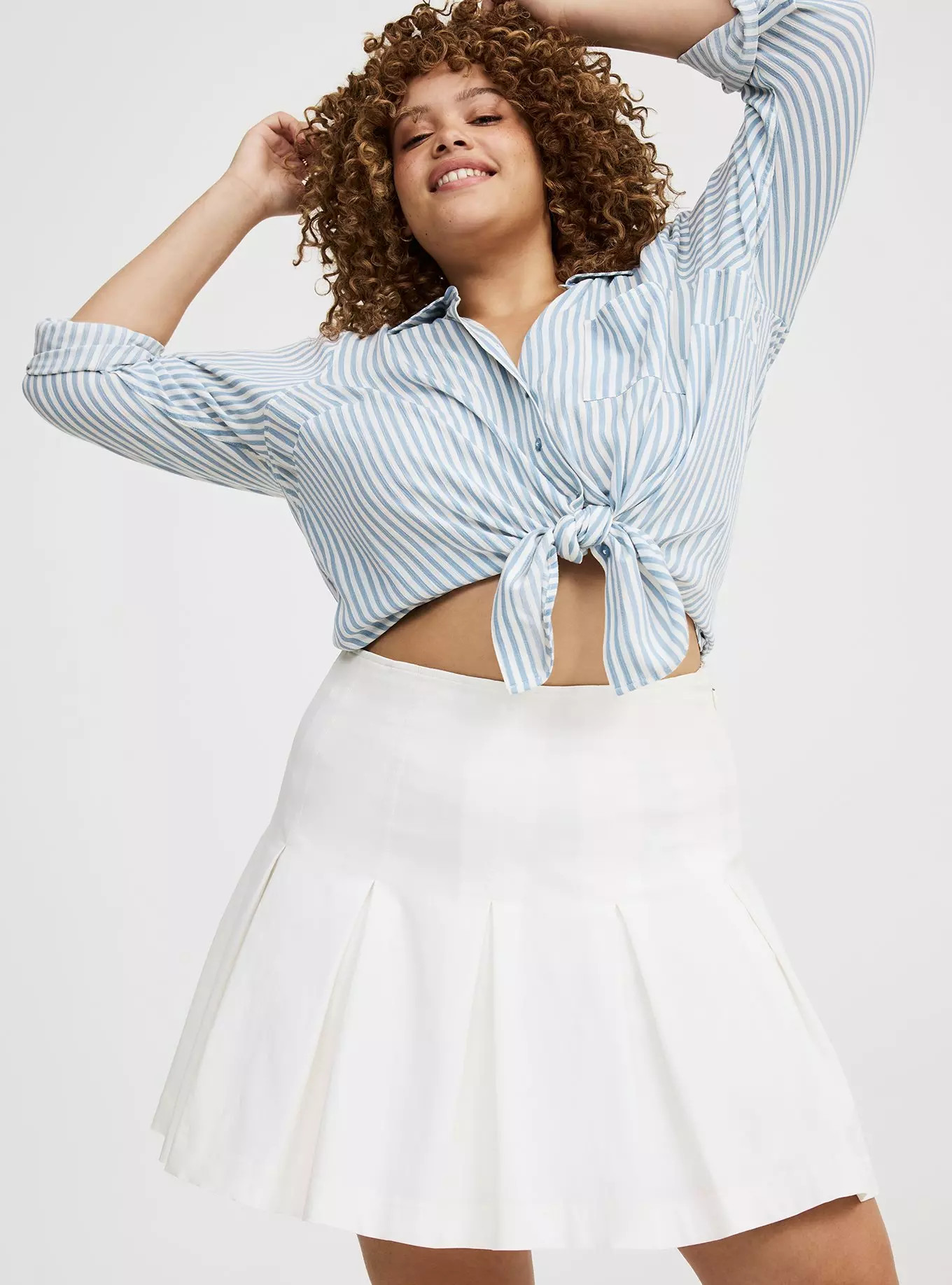 Pleated Mini Skirt | Torrid (US & Canada)