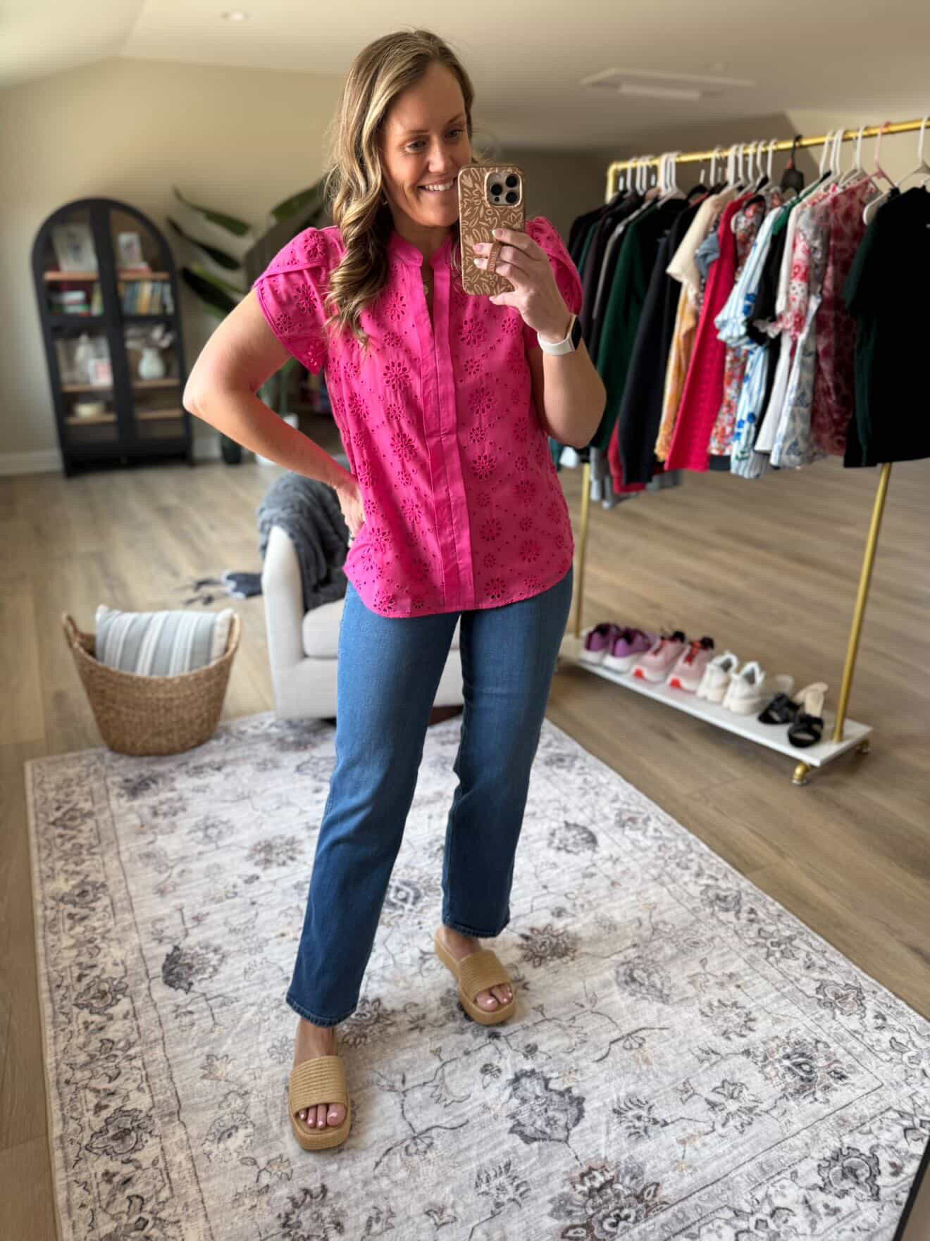 cute spring outfit

spring fashion  casual outfit  trendy fashion  mom outfit  sandals  Amazon Fashion

#LTKmomlife #LTKgrwm #LTKootd