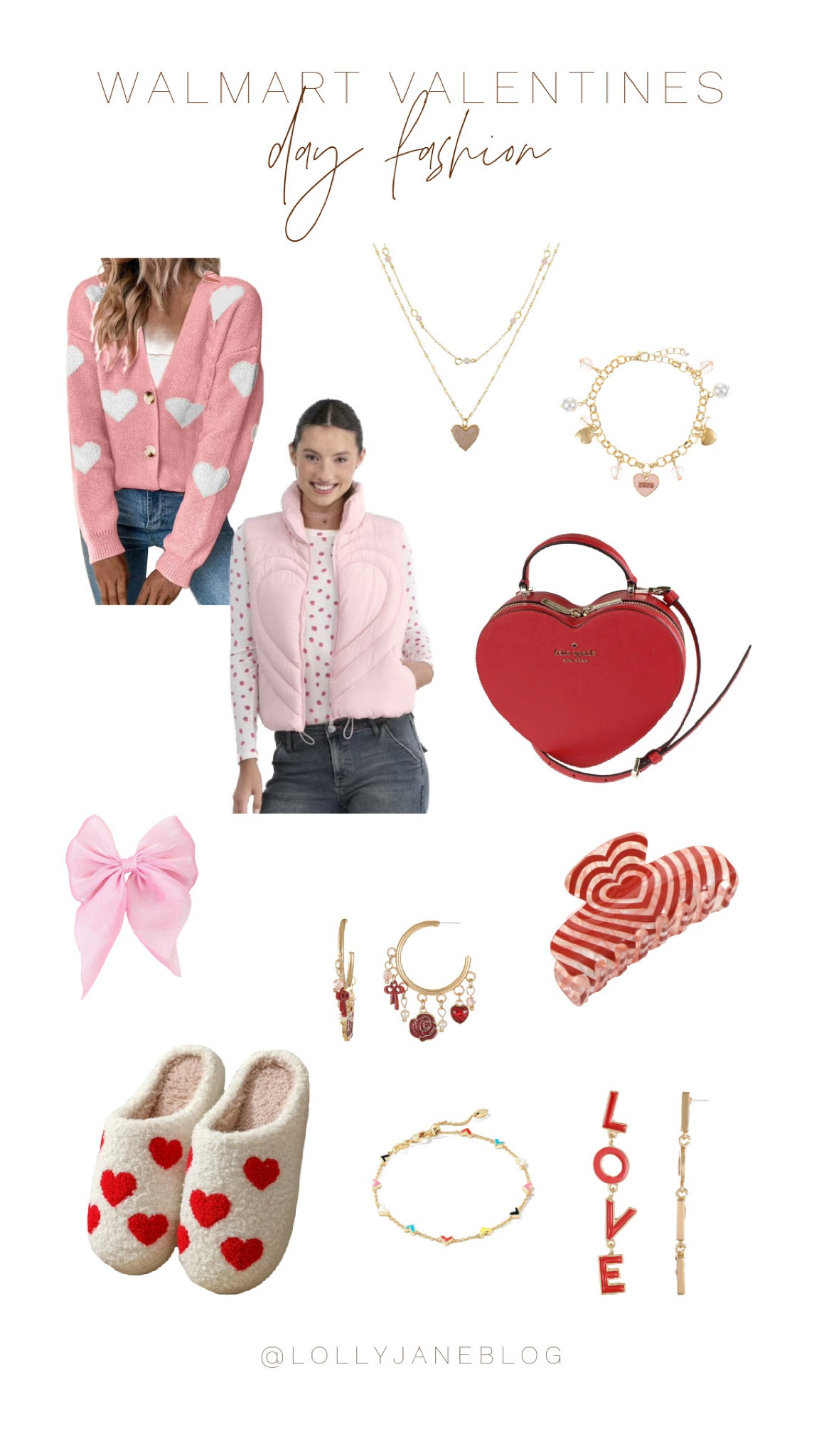 Get ready to feel the love this Valentine’s Day! ❤️ Whether you're celebrating with a cozy night in or a fun date out, we’ve got you covered. From heart-printed sweatshirts and vests to adorable heart-shaped jewelry, a cute handbag, and comfy slippers, everything you need to show your love is here! 💕 Available now at Walmart—just in time for the season of love. Shop now and spread the love! ✨ #ValentinesDay #WalmartFinds #LoveInTheAir #HeartStyle #ShopNow

#LTKBeauty #LTKHome #LTKGiftGuide