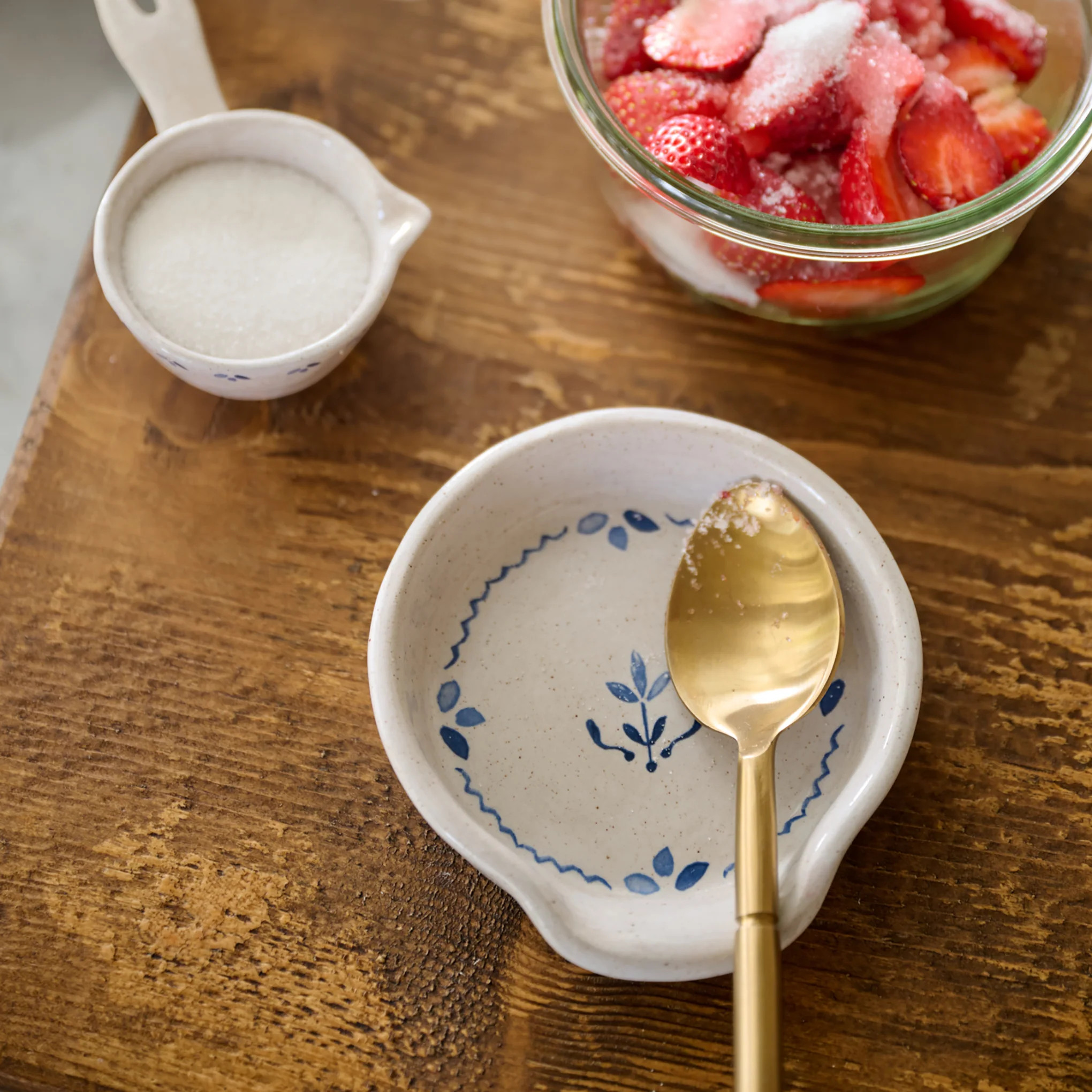 Juliet Ceramic Spoon Rest | Magnolia