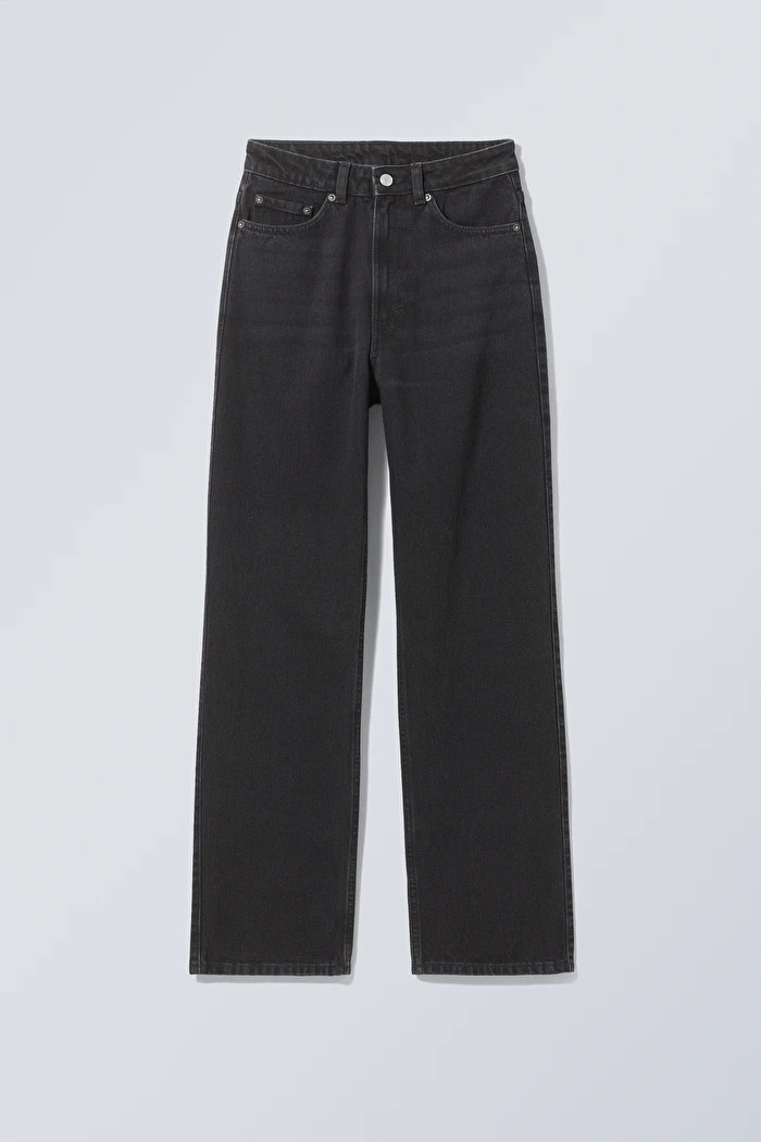 Rowe Extra High Straight Jeans | Weekday